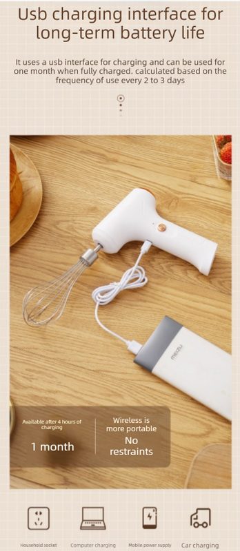 Professional 3-Speed Electric Handheld Egg Whisk and Cream Whipper Set J-9 Green Dual-Head Automatic Mixer with Egg Separator
