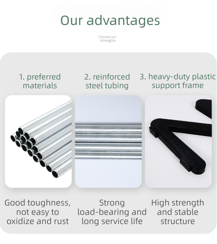 Blue Stable Z-Shaped 4-Tier Shoe Rack(51x45CM) - Waterproof Cloth & Sturdy Steel Pipe, Easy Assembly & Space Saving for Dormitory & Small Apartments