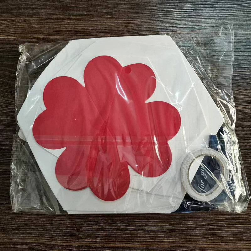 White Hexagon 4-Layer 12-Pocket Explosion Gift Box(DIY) - Creative Handmade Photo Album & Scrapbook for Anniversaries & Birthdays