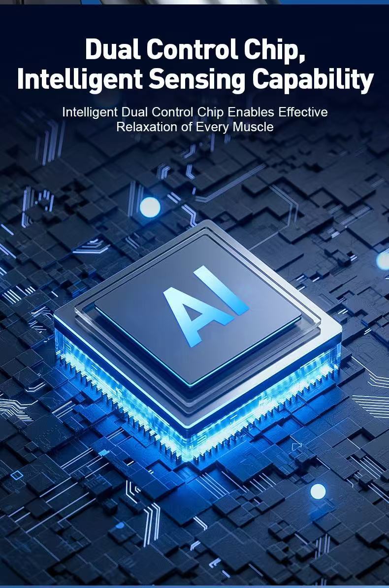 Red Portable Mini Triangle Massage Gun with 6 Heads & 6 Speed Setting - High Frequency Muscle Stimulator for Professional Fitness (Button Model)