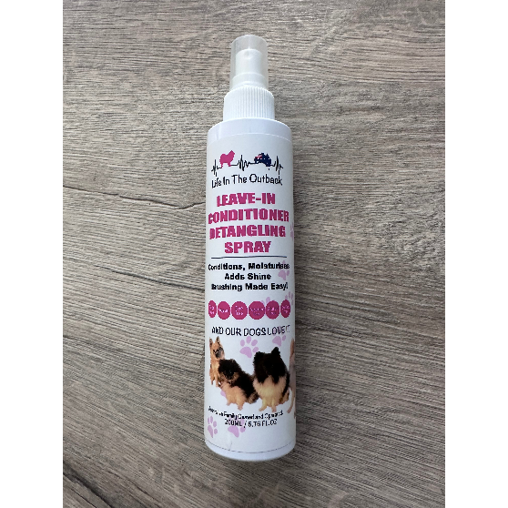 Life in the outback Leave-in conditioner detangling spray