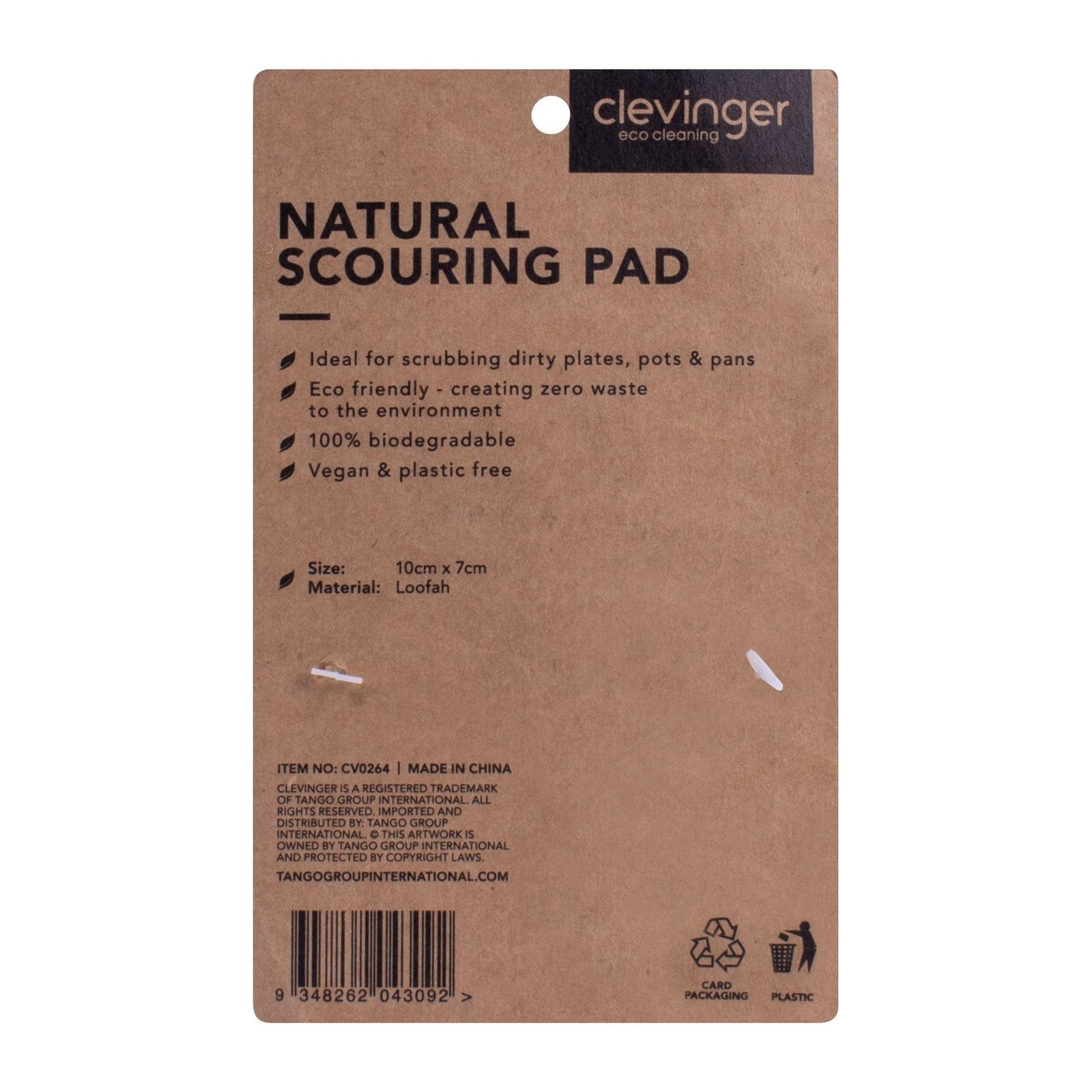 Clevinger 3PC Natural Scouring Pad