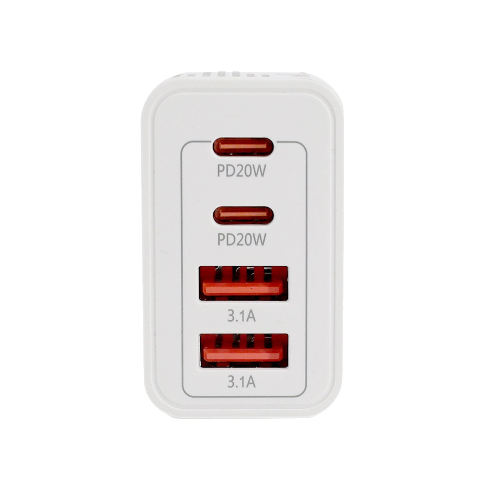 4 PORT WALL CHARGER USB C+USB A