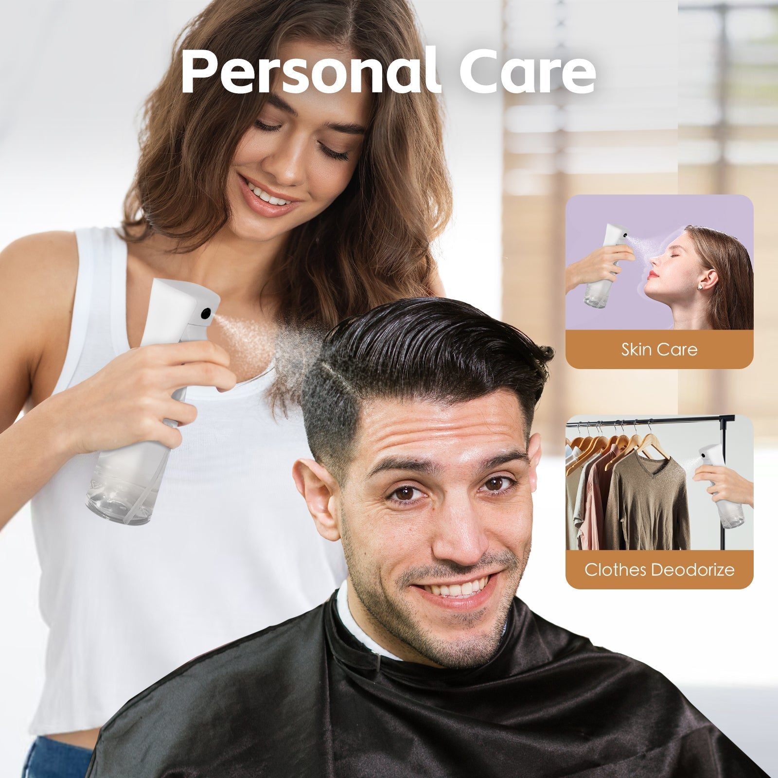 2 pk 200ml Refillable Oil Spray Bottles