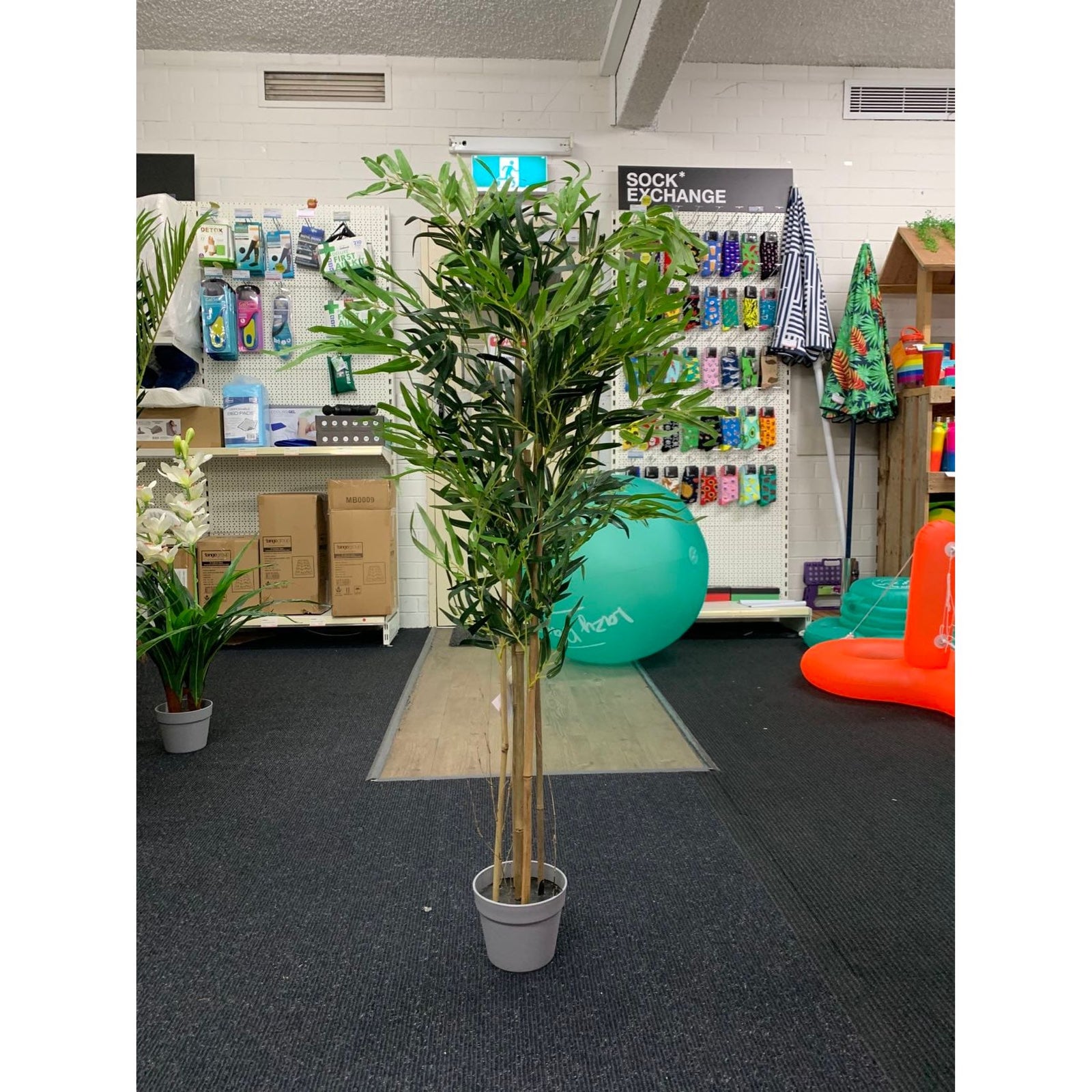 120cm Faux Artificial Home Decor Potted Bamboo Plant