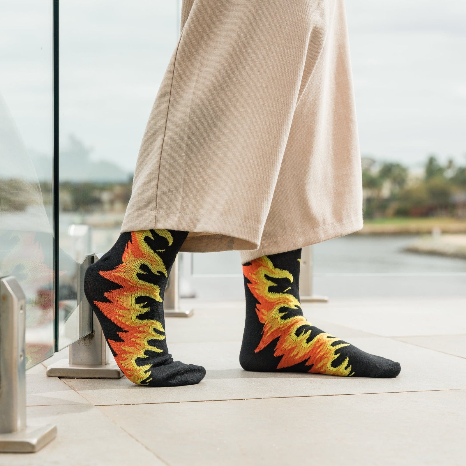 8 Pairs Fashion Novelty Funny Socks one Size 5-13 Men Socks Women Socks #4