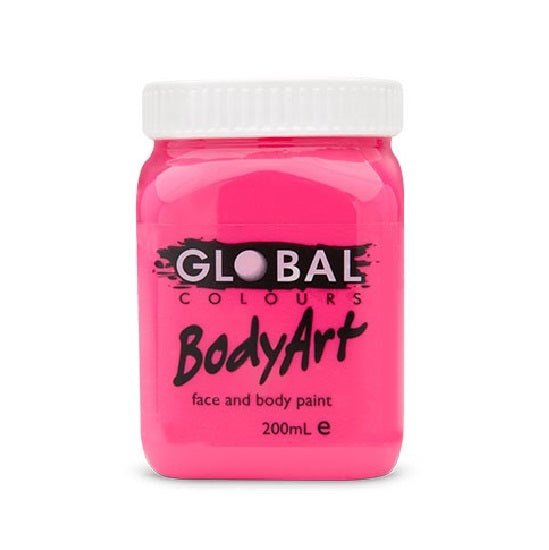 Global Colours BodyArt Face and body paint in Jar 200ml Performance quality - Deep Green