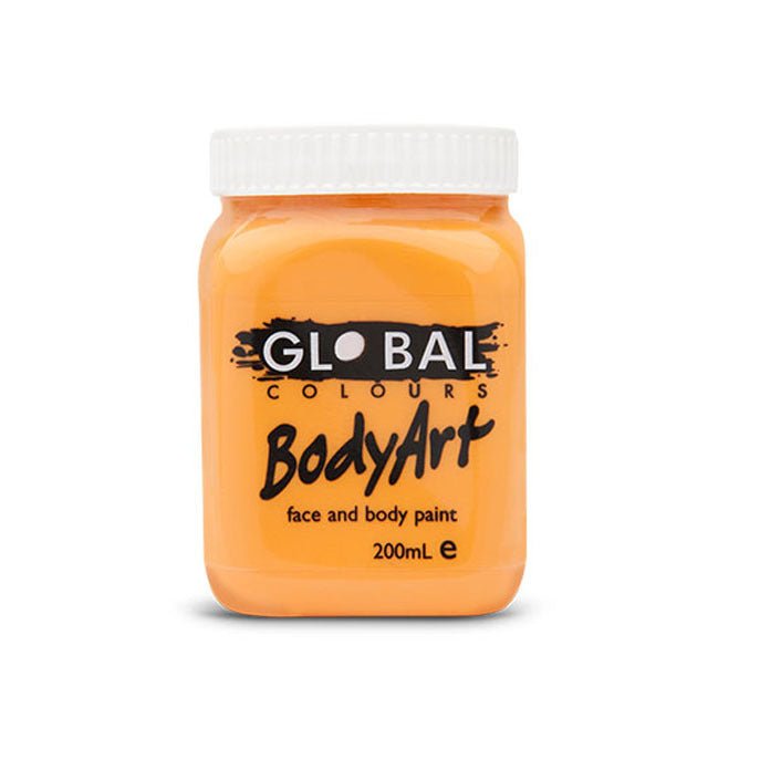 Global Colours BodyArt Face and body paint in Jar 200ml Performance quality - Deep Green