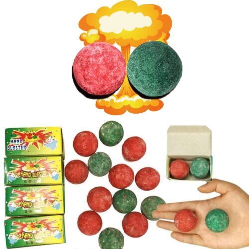 4 packs of HAND BLASTER-Spark Ball Popping Blaster Ball Board Cannon Pop-on-Bump.