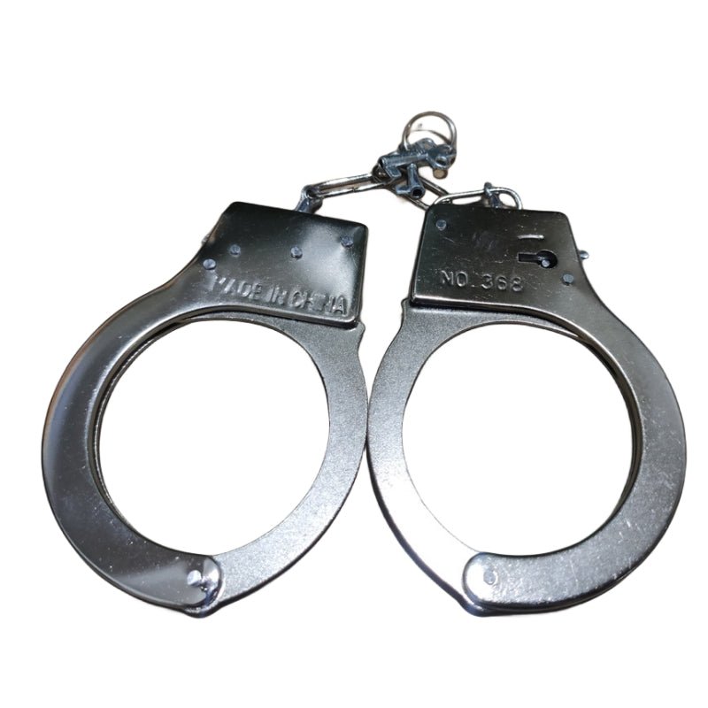 10.5" Metal handcuffs with keys