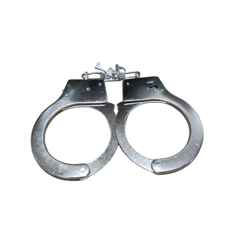 10.5" Metal handcuffs with keys