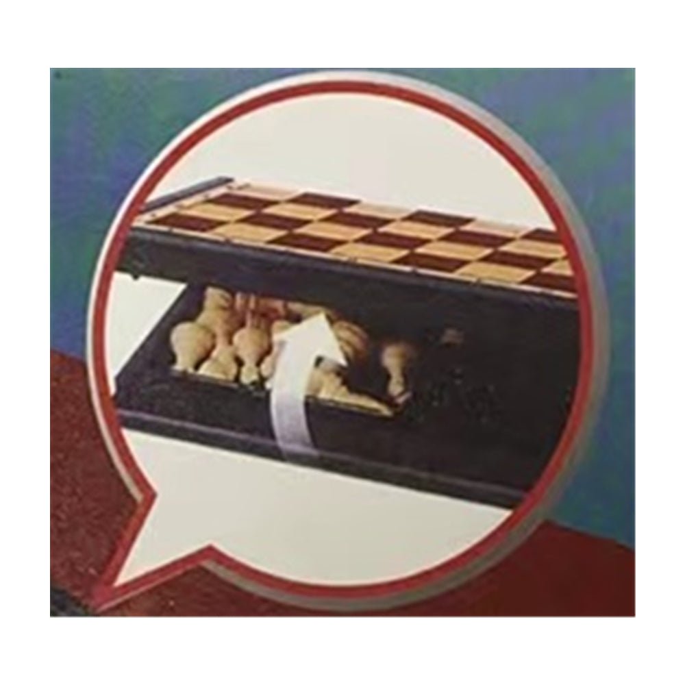 Chess game set with magnet box - Gold and Silver