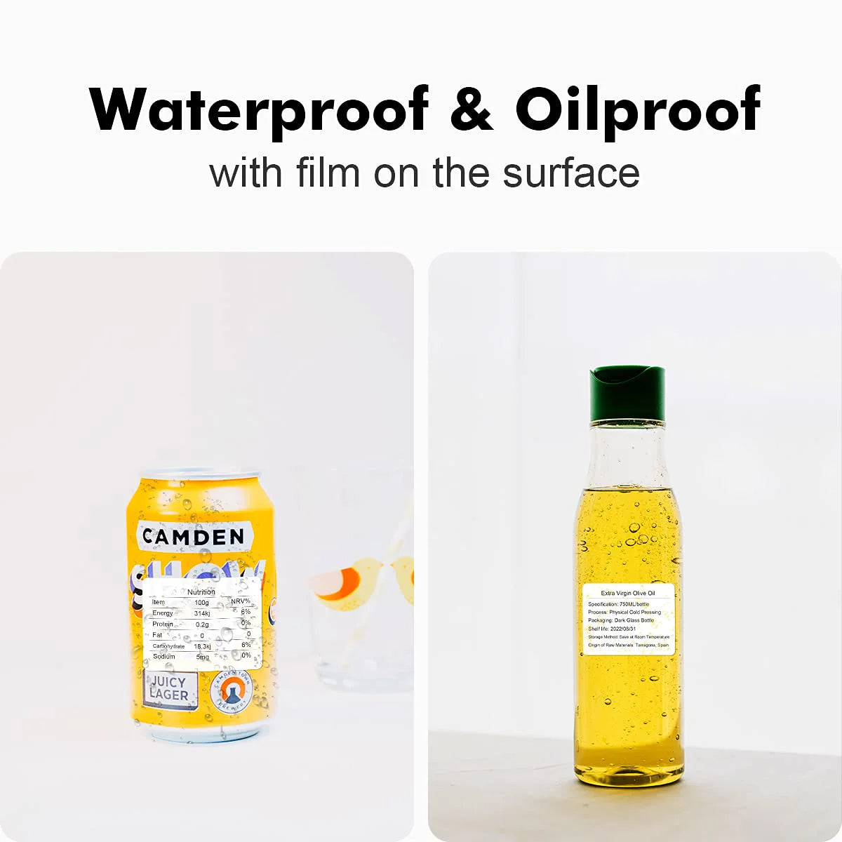 Niimbot Kitchen Label Stickers Low Temperature Frozen Label Paper 40*30mm 230pcs For B21/B3S/B1