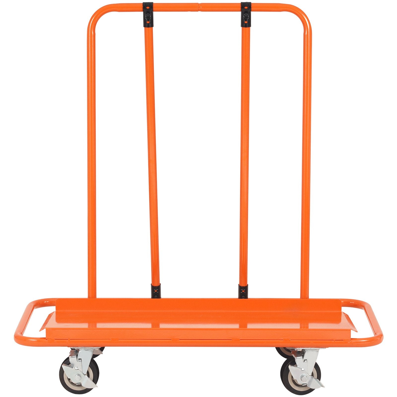 VEVOR Drywall Cart, 3000 LBS Panel Dolly Cart with 45.28" x 21.8" Deck and 5" Swivel Wheels, Heavy-Duty Drywall Sheet Cart, Handling Wall Panel, Sheetrock, Lumber, for Garage, Home, Warehouse
