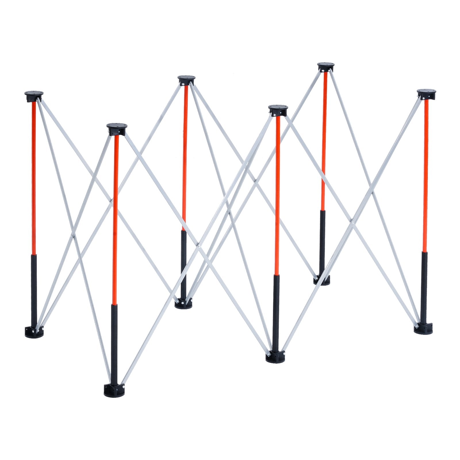 VEVOR Portable Folding Workstand 1267 x 665 mm Collapsible Work Stand 1135 kg