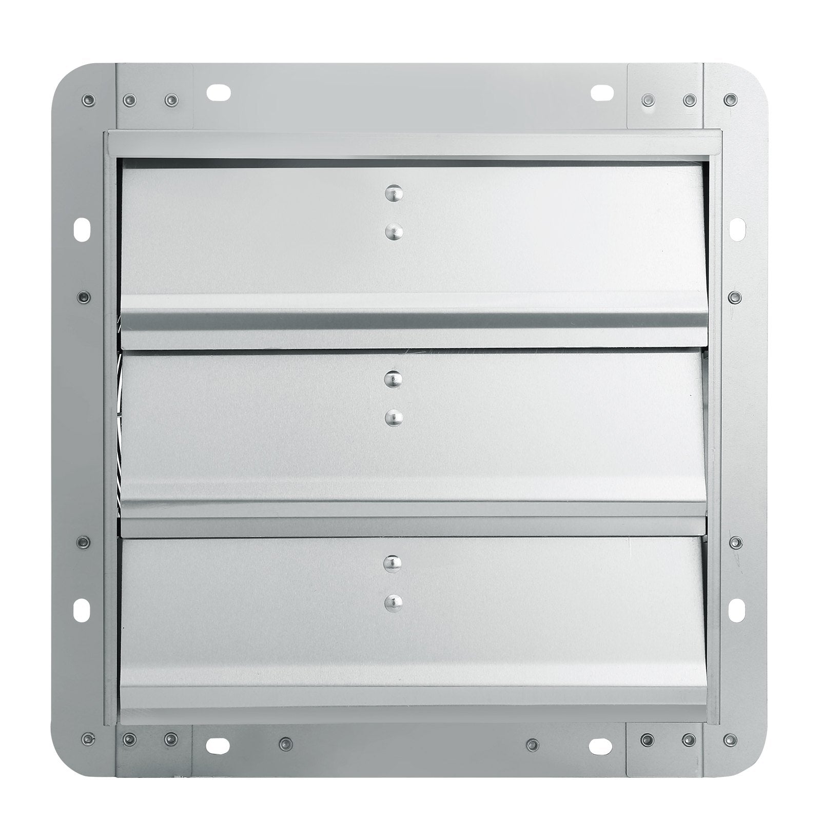 VEVOR Shutter Exhaust Fan, 356 mm High-speed 1400RPM 994 CFM, Aluminum Wall Mount Attic Fan with AC-motor, Ventilation and Cooling for Greenhouses, Garages, Sheds, Shops