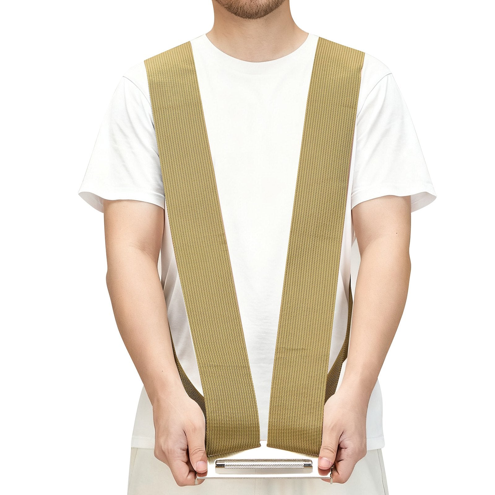 VEVOR Moving Straps, Supports up to 453.6 kg, 2-Person Lifting and Moving System with 2 Harness Straps & 1 Load-bearing Strap, Adjustable Lifting Shoulder Straps Move Furniture Appliances Mattresses