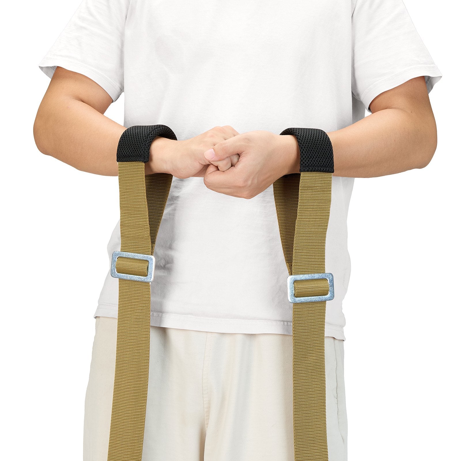 VEVOR Moving Straps, Supports up to 453.6 kg, 2-Person Lifting and Moving System with 2 Harness Straps & 1 Load-bearing Strap, Adjustable Lifting Shoulder Straps Move Furniture Appliances Mattresses