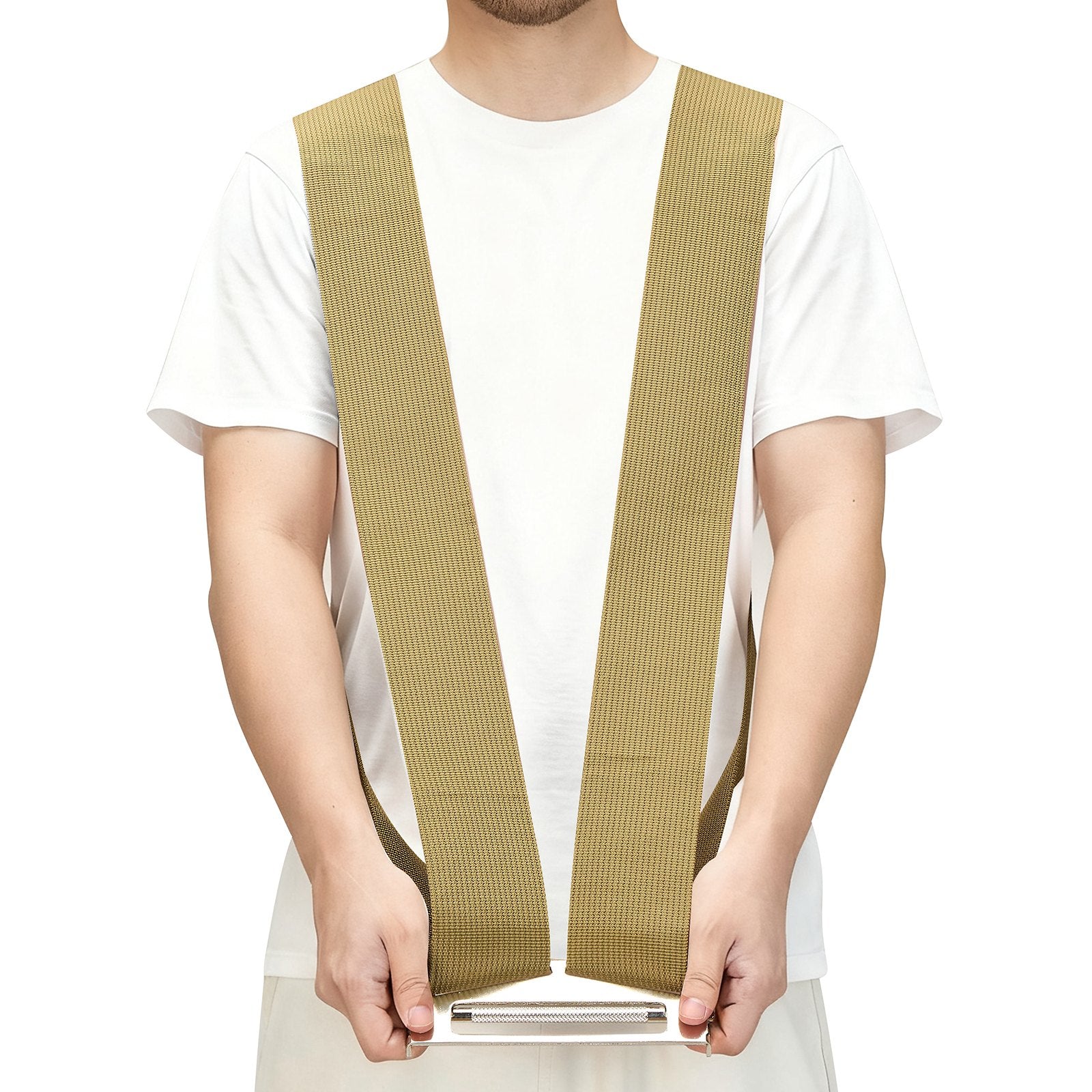 VEVOR Moving Straps, 2-Person Lifting and Moving System with 2 Harness Straps, 1 Load-bearing Strap & 1 Handheld Strap, Adjustable Lifting Shoulder Straps Move Furniture Appliances Mattresses