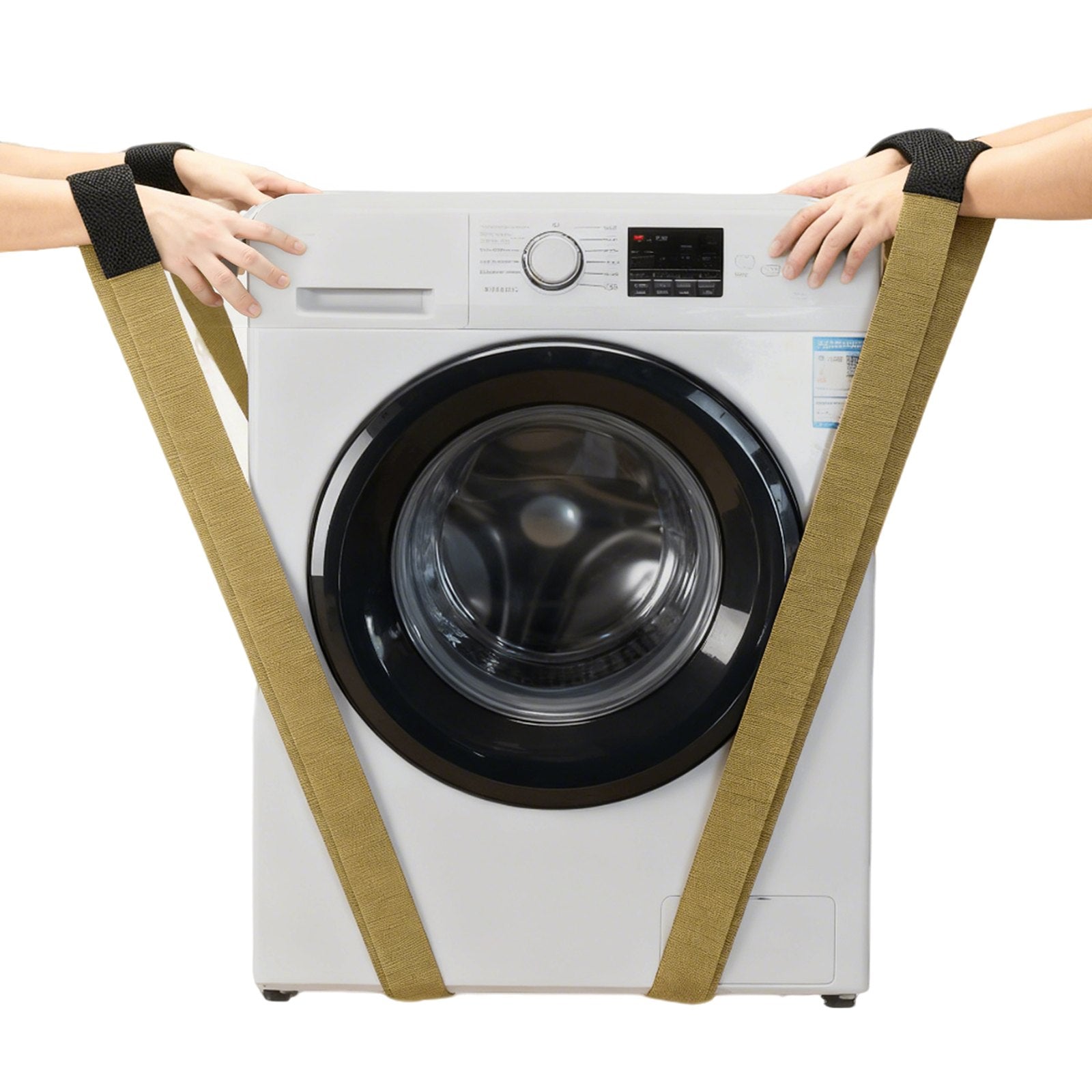 VEVOR Moving Straps, 2-Person Lifting and Moving System with 2 Harness Straps, 2 Load-bearing Straps & 1 Handheld Strap, Adjustable Lifting Shoulder Straps Move Furniture Appliances Mattresses