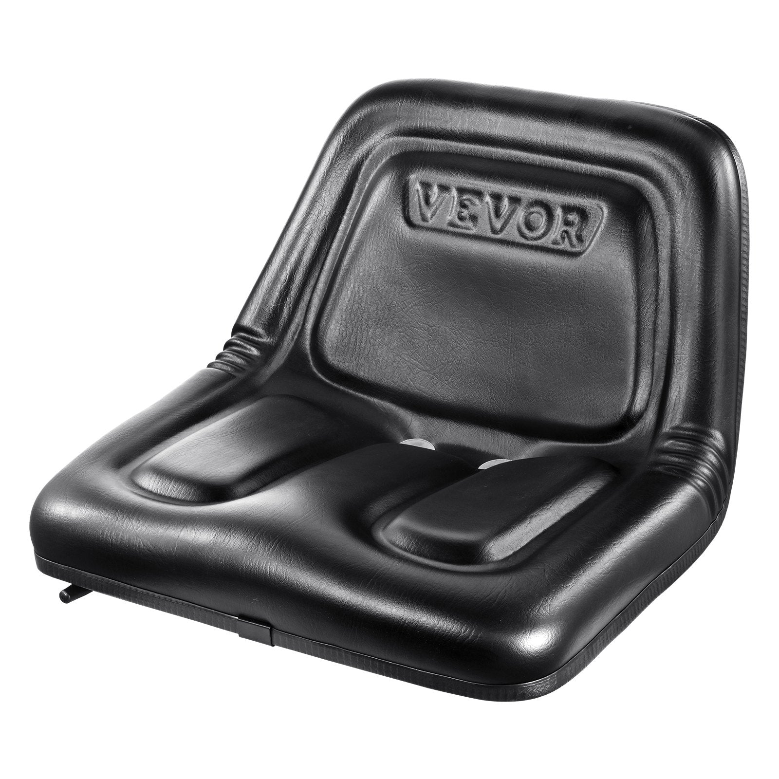 VEVOR Universal Tracor Seat, Lawn Mower Seat with Micro Switch and Drainage Holes, 16-34 cm Extended Slot Tractor Seat for Tractor Loader Excavator