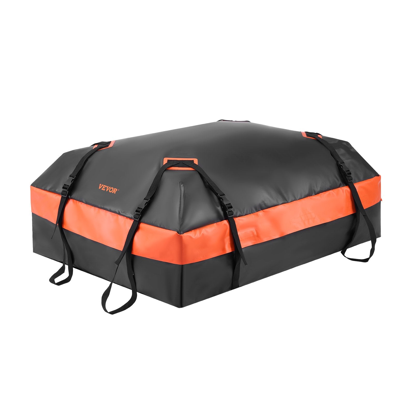 VEVOR Car Rooftop Cargo Carrier Bag 21 Cubic Feet Roof Cargo Carrier 840D PVC