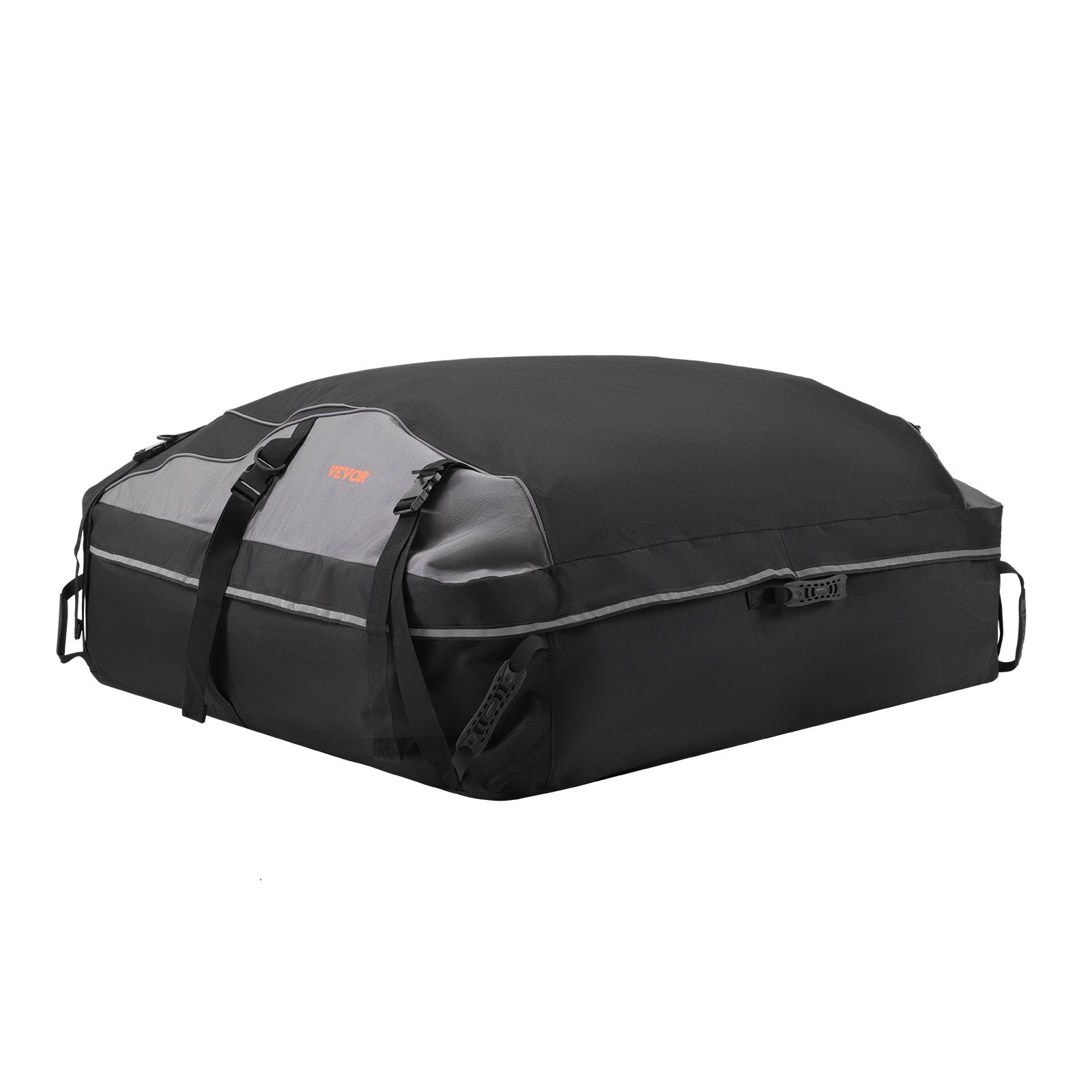 VEVOR Car Rooftop Cargo Carrier Bag, 21 Cubic Feet Cargo Carrier for Car Roof, 100% Waterproof 900D Oxford Cloth Roof Luggage Bag for All Vehicle with/without Rack- with Lock, Non-Slip Mat, Door Hooks