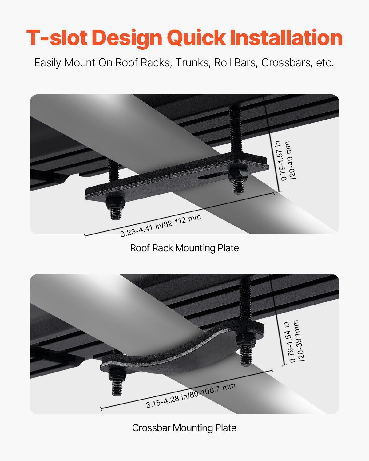Roof Rack Water Tank, 4 Gal, Multi-Dispensing Outdoor Tank with 2 Splash-Guard Panels & T-slot, High-Capacity Aluminum Tank with Pressurization Port, Fit for Trunks, Roll Bars, Crossbars