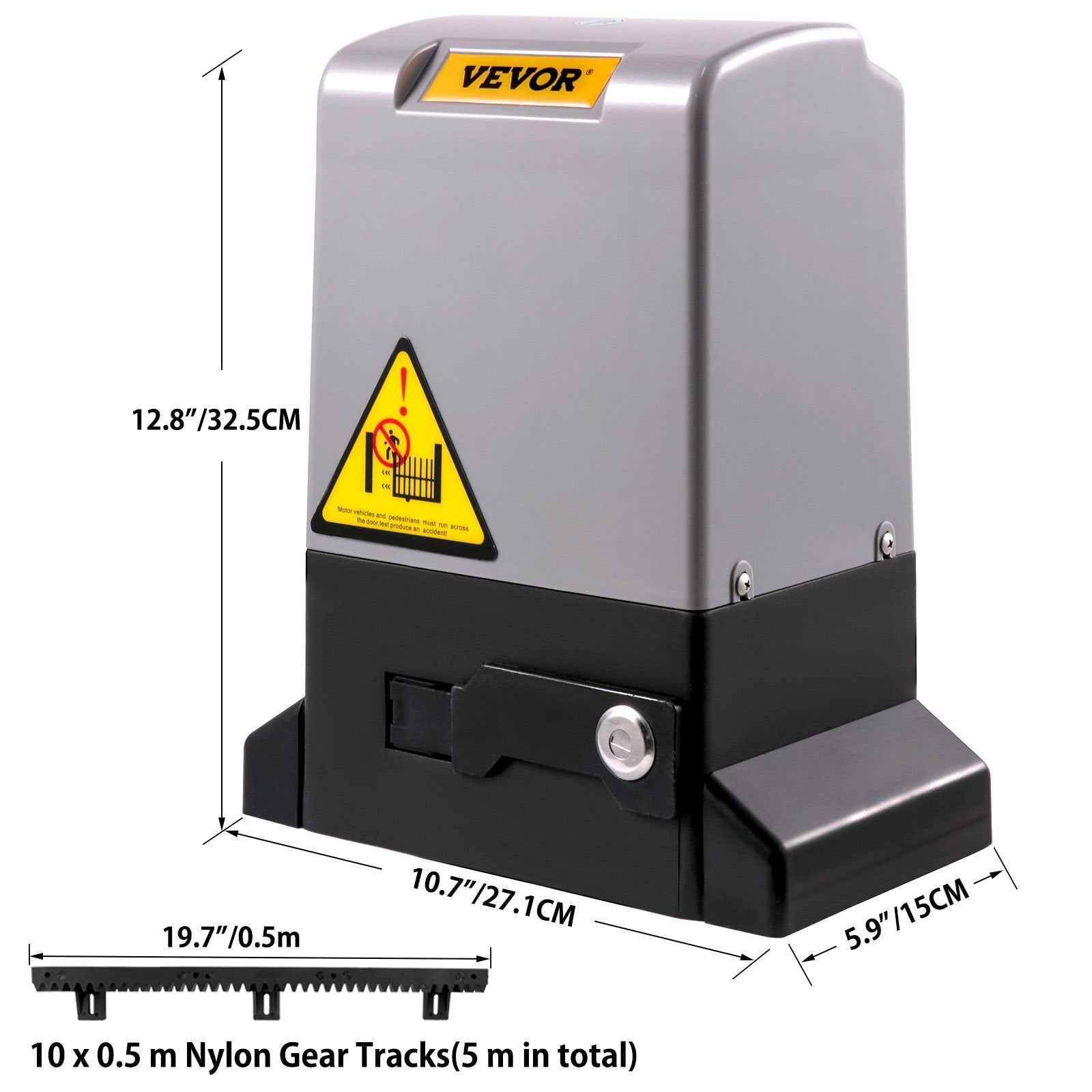 VEVOR Sliding Gate Opener Automatic Sliding Gate 1800 KG 4 Remote & APP Control