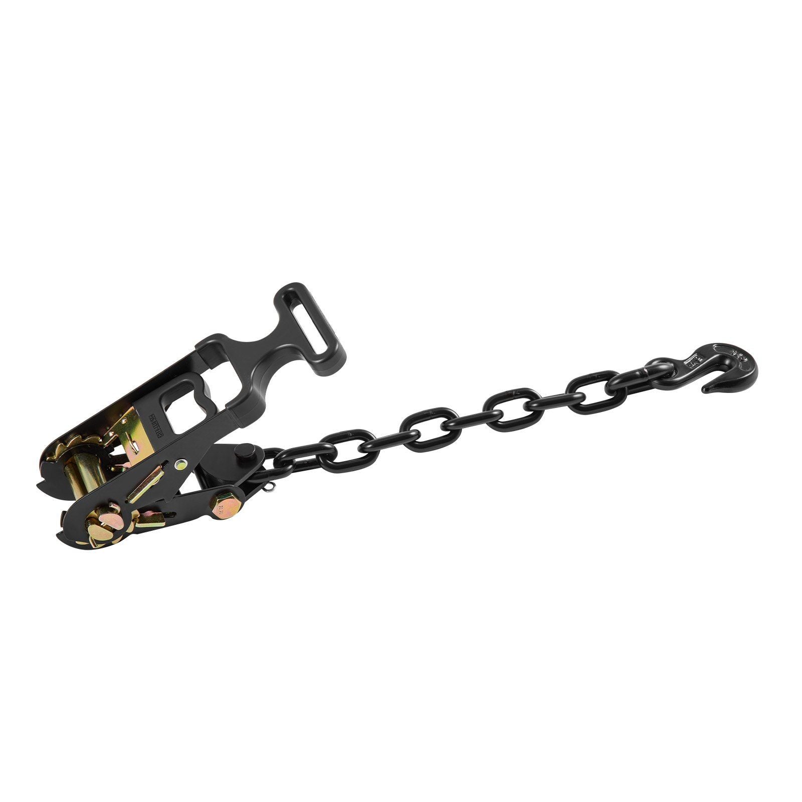 Wheel Chock Tie-Down Kit, Tire-Style Tow Dolly Strap, Car Tie Down Kit with Heavy-Duty Hook, Break Strength 4540 kg & Working Load 1512 kg Motorcycle Tie-Down System for ATV, SUV, Trailer