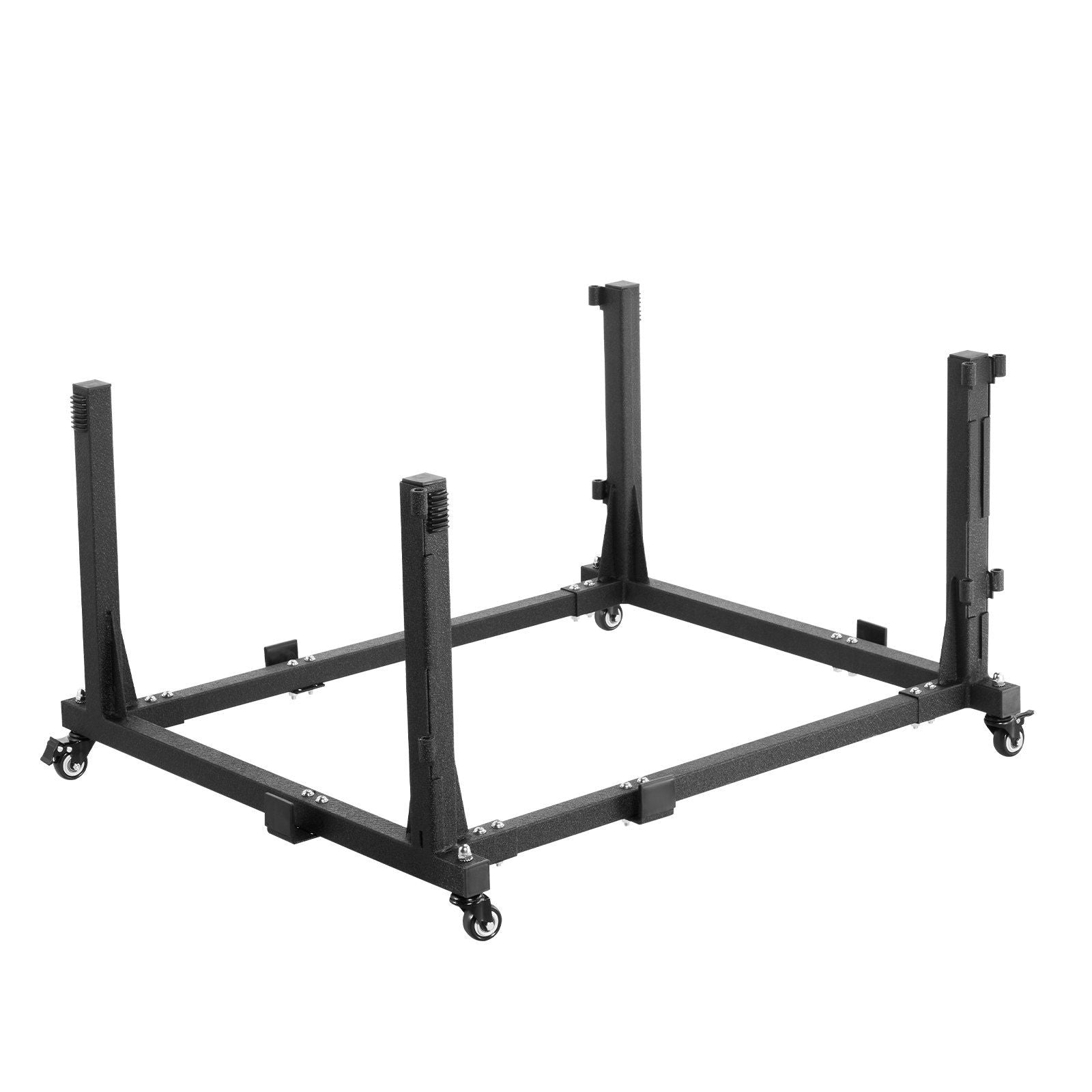 Jeep Door Storage Cart, 4 Doors Moveable Storage Cart Rack with Thickened Rubber Cushion, Sturdy Car Door Holder Cart Fit for Jeep Wrangler JK JL/Gladiator JT 2007- 2023 JK JL / Gladiator JT