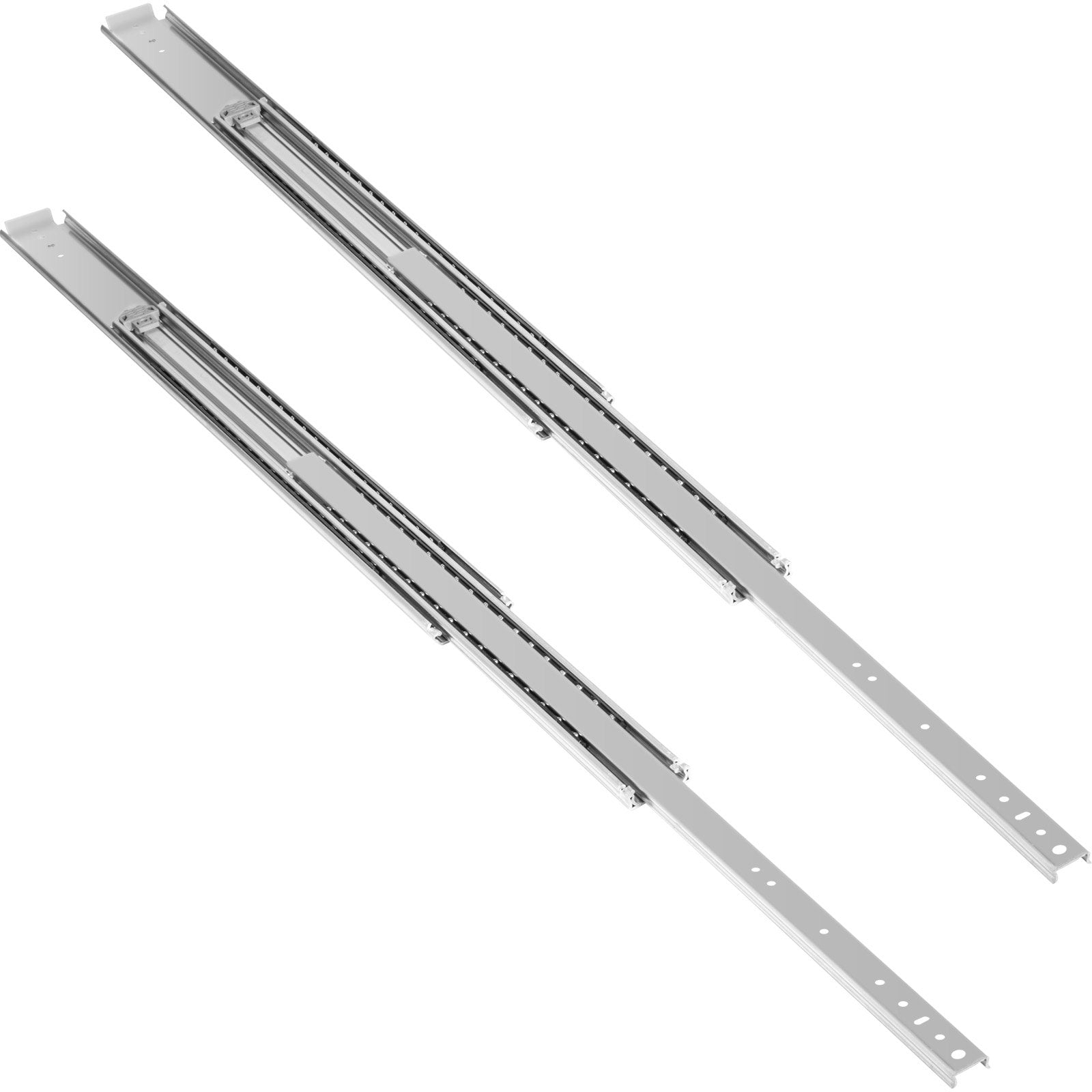 VEVOR Drawer Slide Soft Close Drawer 1Pair 52" Ball Bearing Full Extension 500lb