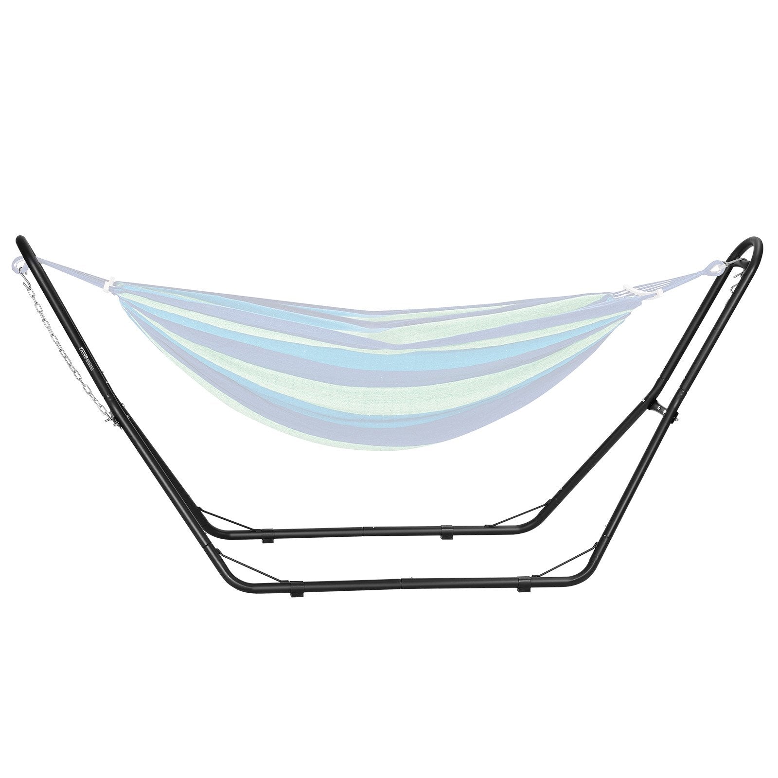 VEVOR Steel Hammock Stand 450lbs Capacity Hammock Frame Fits 6.9-12.8ft Hammocks