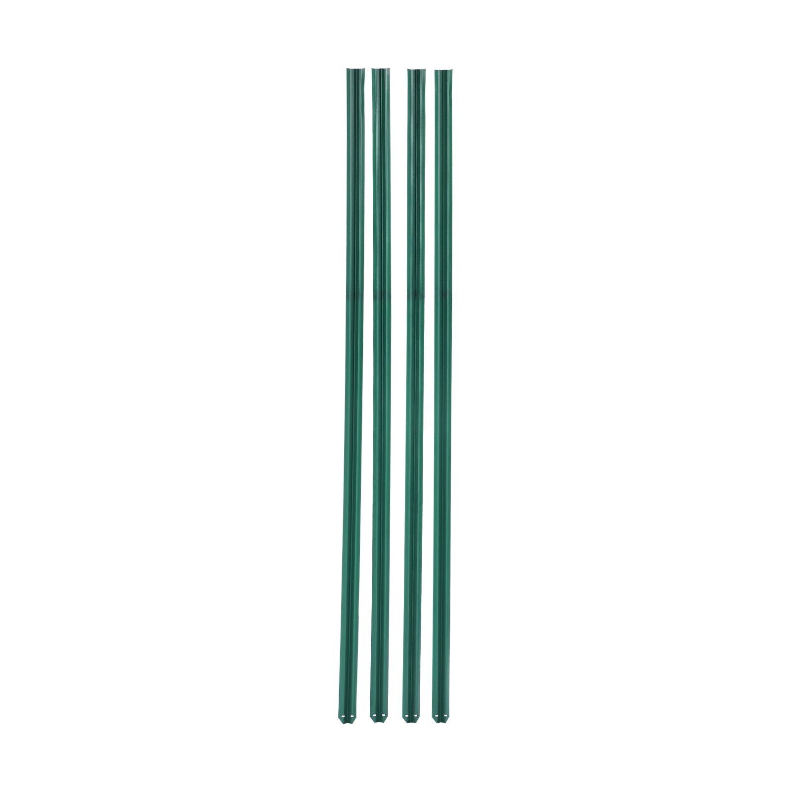 Bottom Locking Privacy Slats, Single-Wall Vertical Bottom-Locking Slats for Chain-Link Fence, High-Density HDPE Chain Link Slats Ideally Fit 1.5 m High Fence for Garden Farm Sports Field(Green)