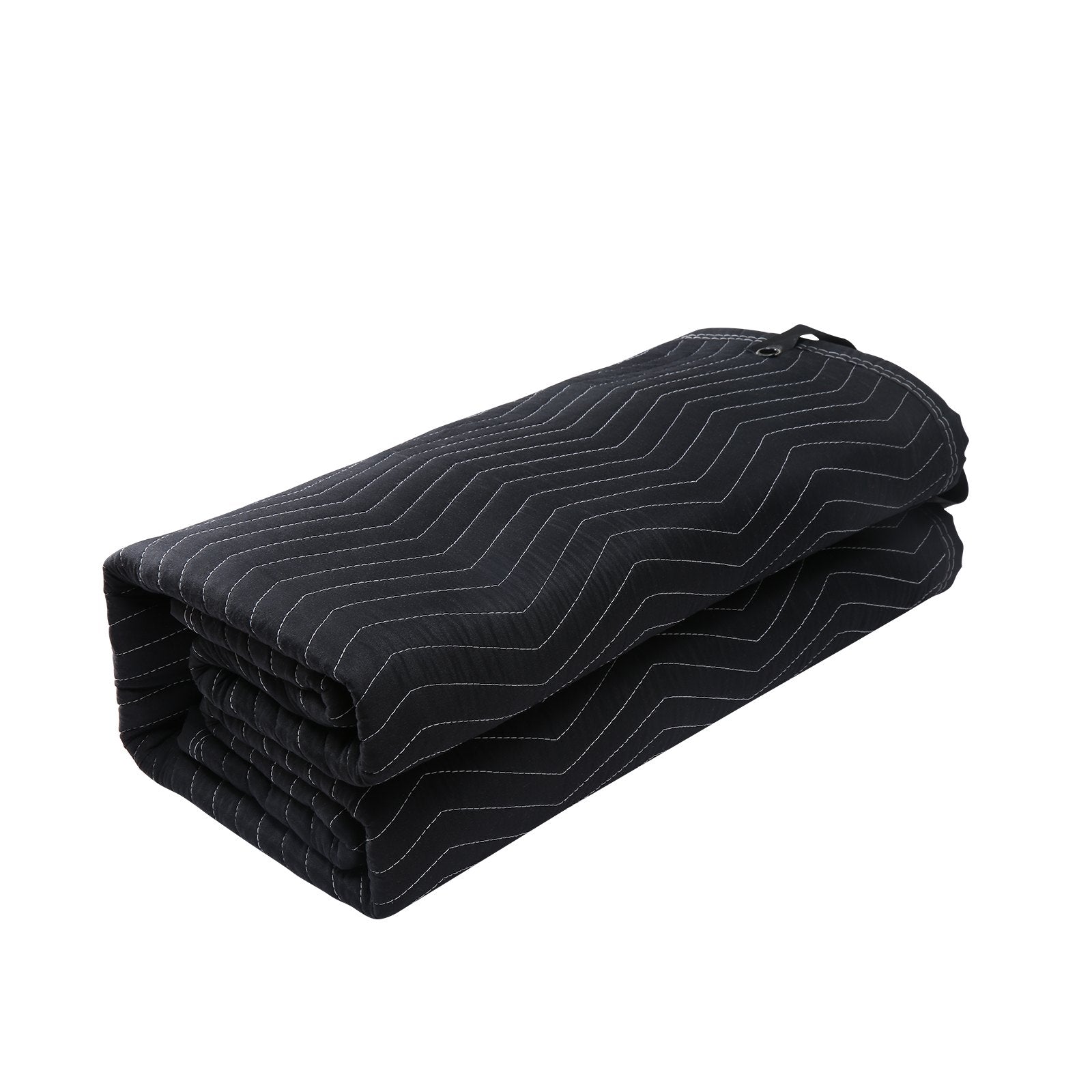 VEVOR Sound Dampening Blanket, 2438 x 2032 mm Extra Large Studio Grommeted Soundproof Blanket with Grommets, Light Blocker for Door Acoustic Noise Blocking Blanket Studio Sound Absorption Sheet, Black