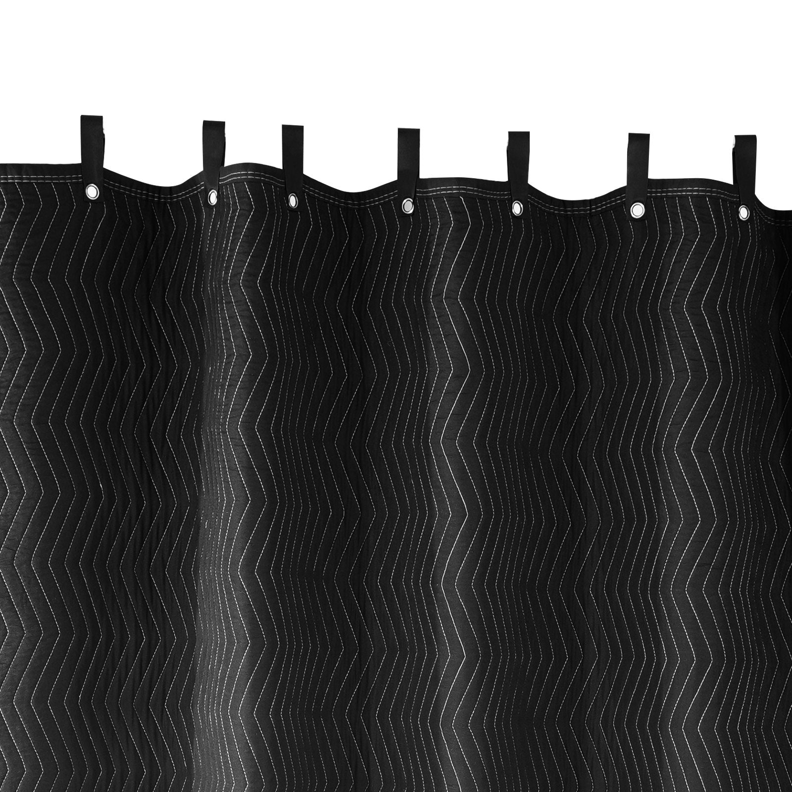 VEVOR Sound Dampening Blanket, 2438 x 2032 mm Extra Large Studio Grommeted Soundproof Blanket with Grommets, Light Blocker for Door Acoustic Noise Blocking Blanket Studio Sound Absorption Sheet, Black