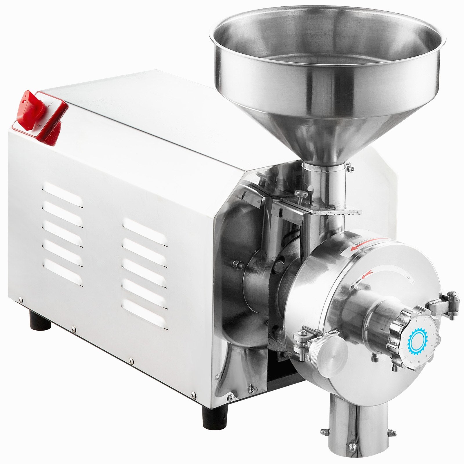 VEVOR Grain Grind Mill Grain Grinding Machine 2200W Food Processing Machinery