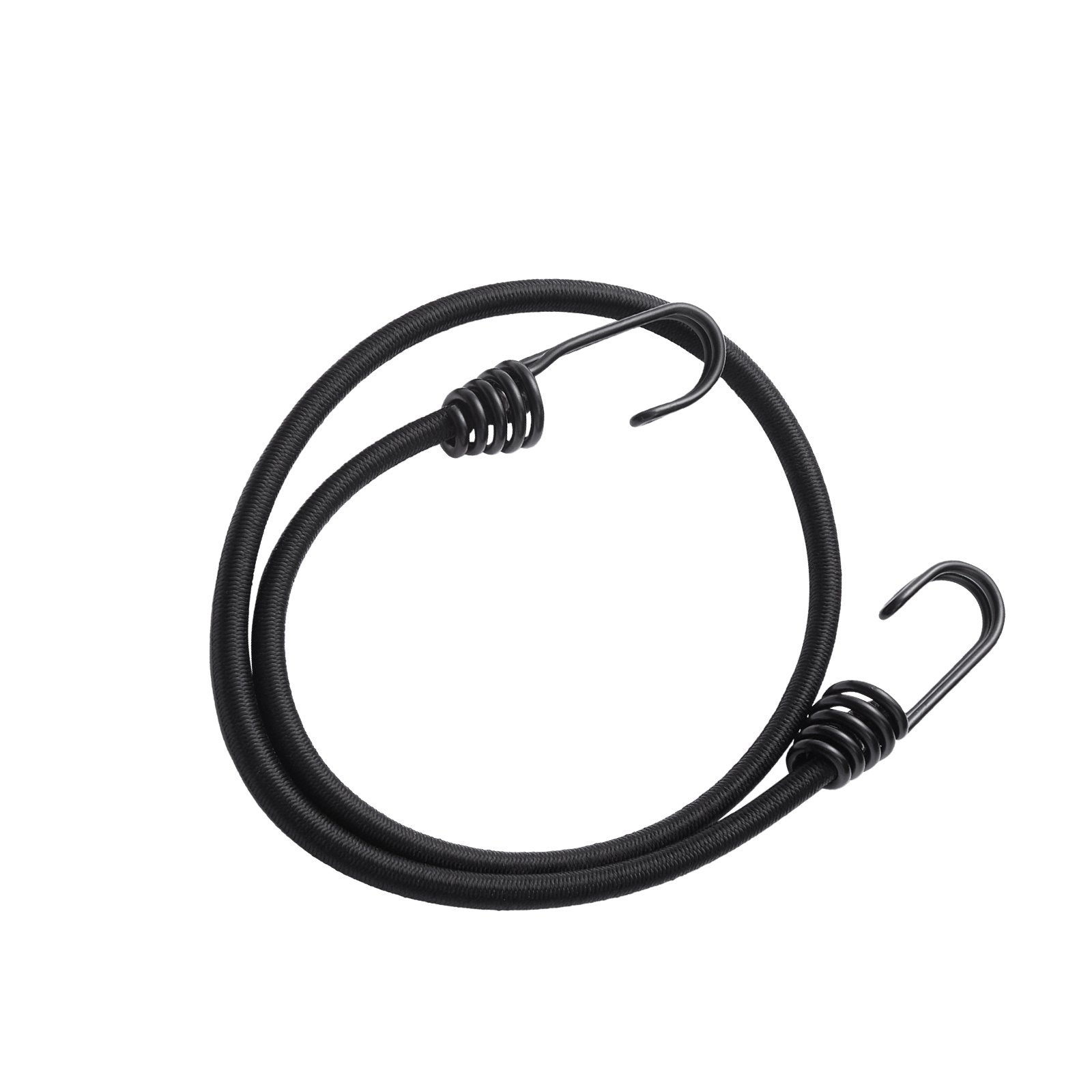 VEVOR 12 Pcs Bungee Cords with Hooks 32 In Heavy Duty Bungee Straps 8 mm Black