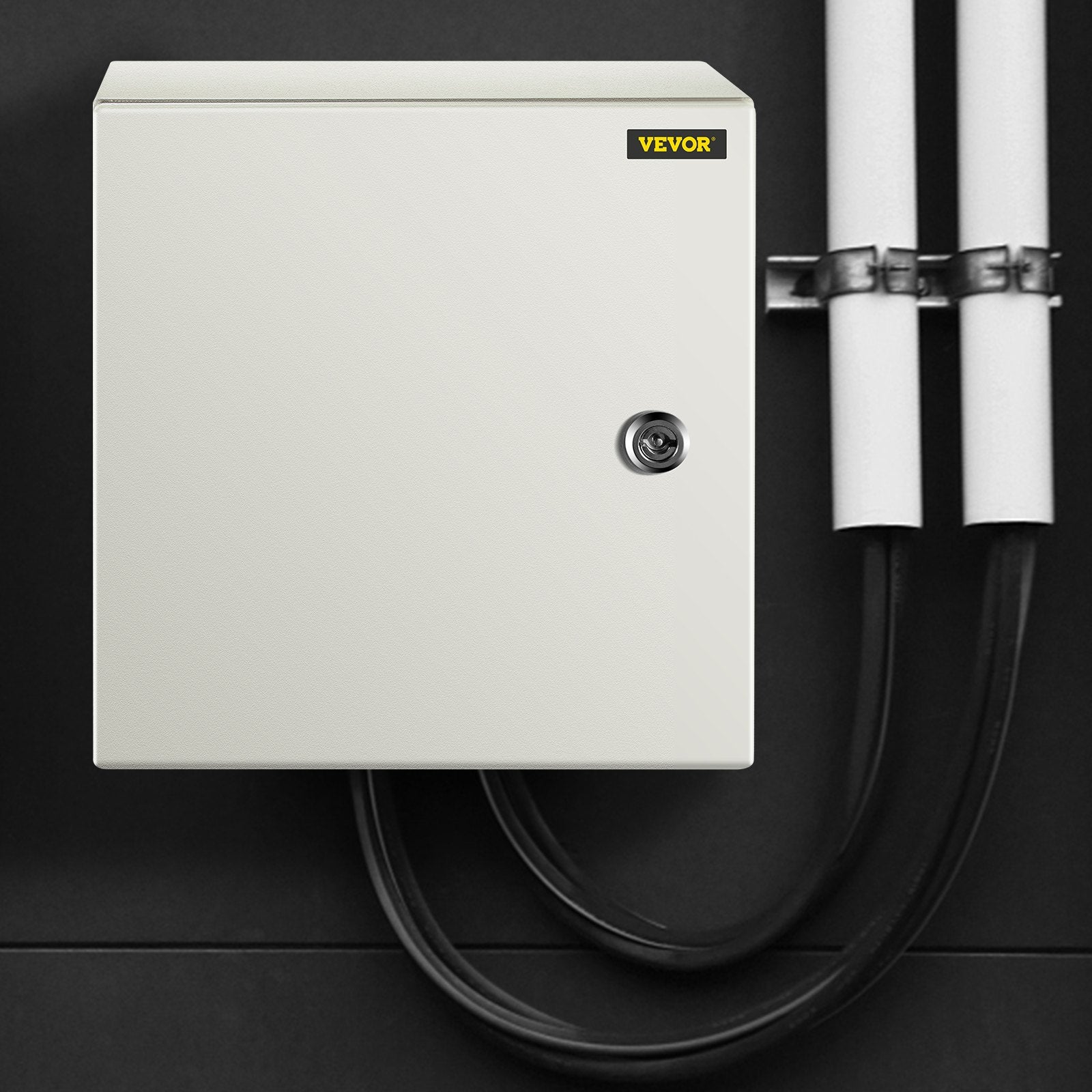 VEVOR NEMA Steel Enclosure, 12 x 12 x 6''steel electrical box
electrical enclosur NEMA 4X Steel Electrical Box, IP66 Waterproof & Dustproof, Outdoor/Indoor Electrical Junction Box, with Mounting Plat