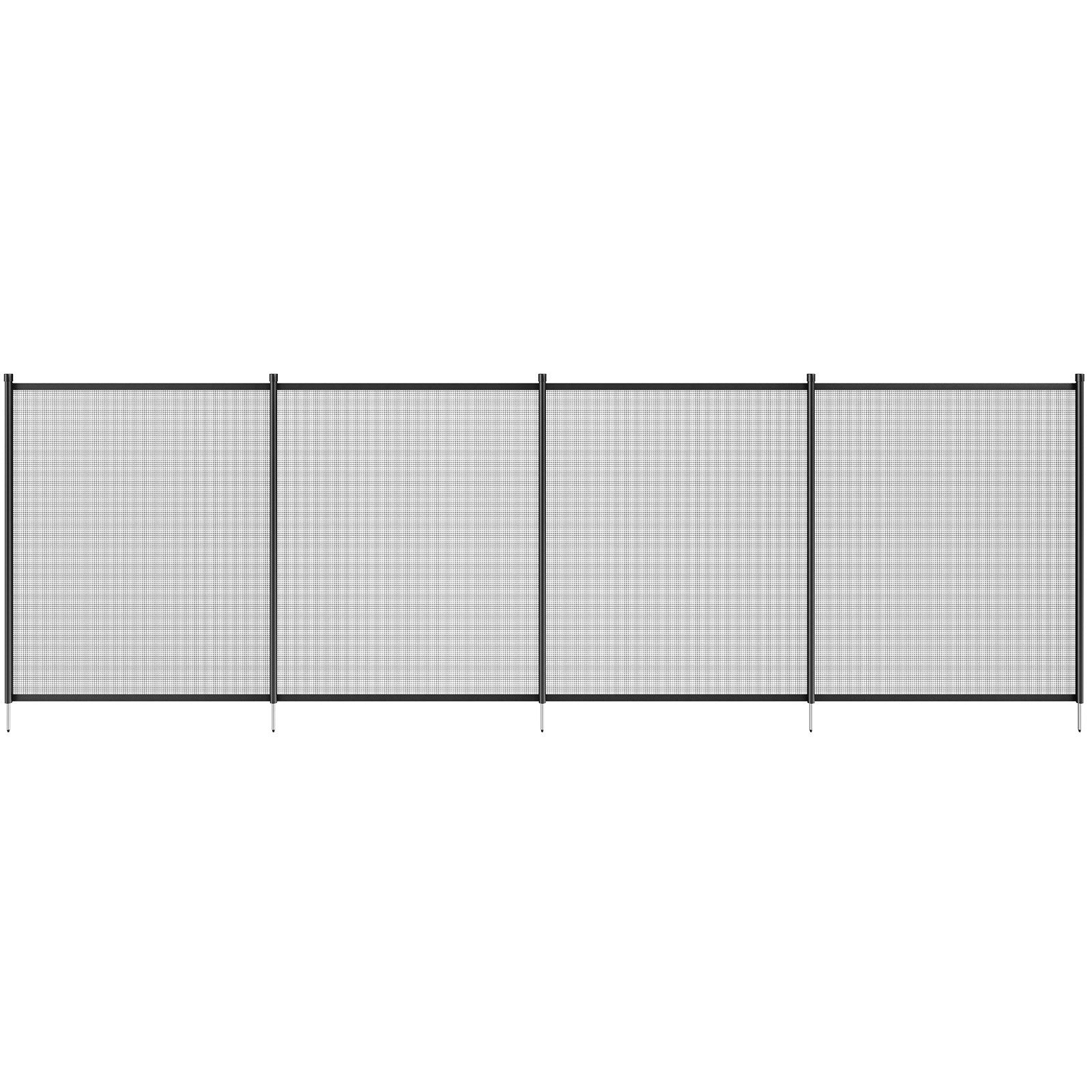 VEVOR Pool Fence 4 x 108 FT Removable Pool Fences for Inground Pools Outdoor