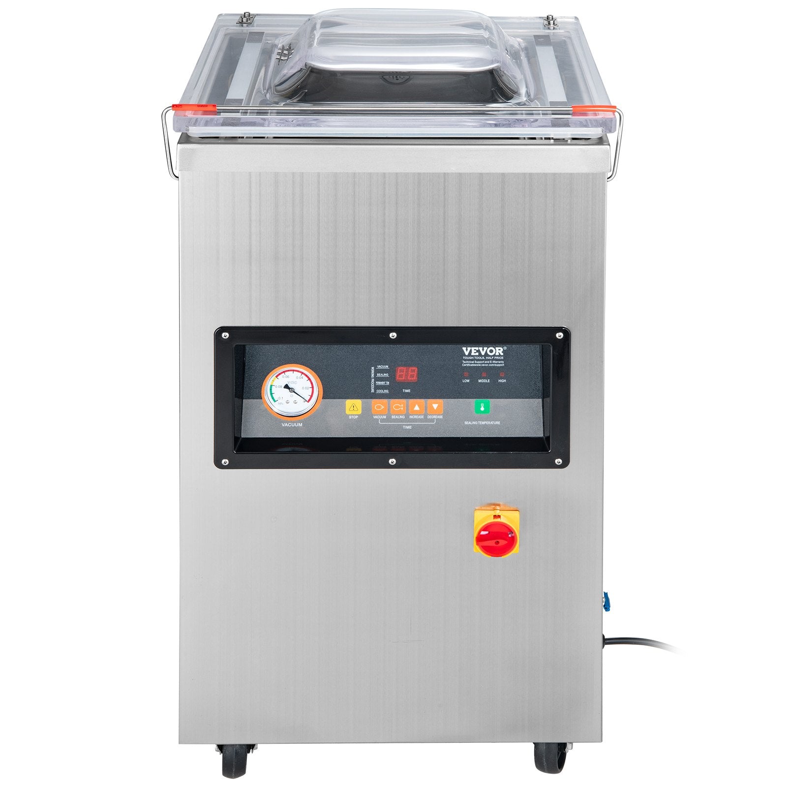 Vevor DZ-400/2E Automatic Extra Deep Vacuum Sealer Food Vacuum Sealing Packing Machine 220V