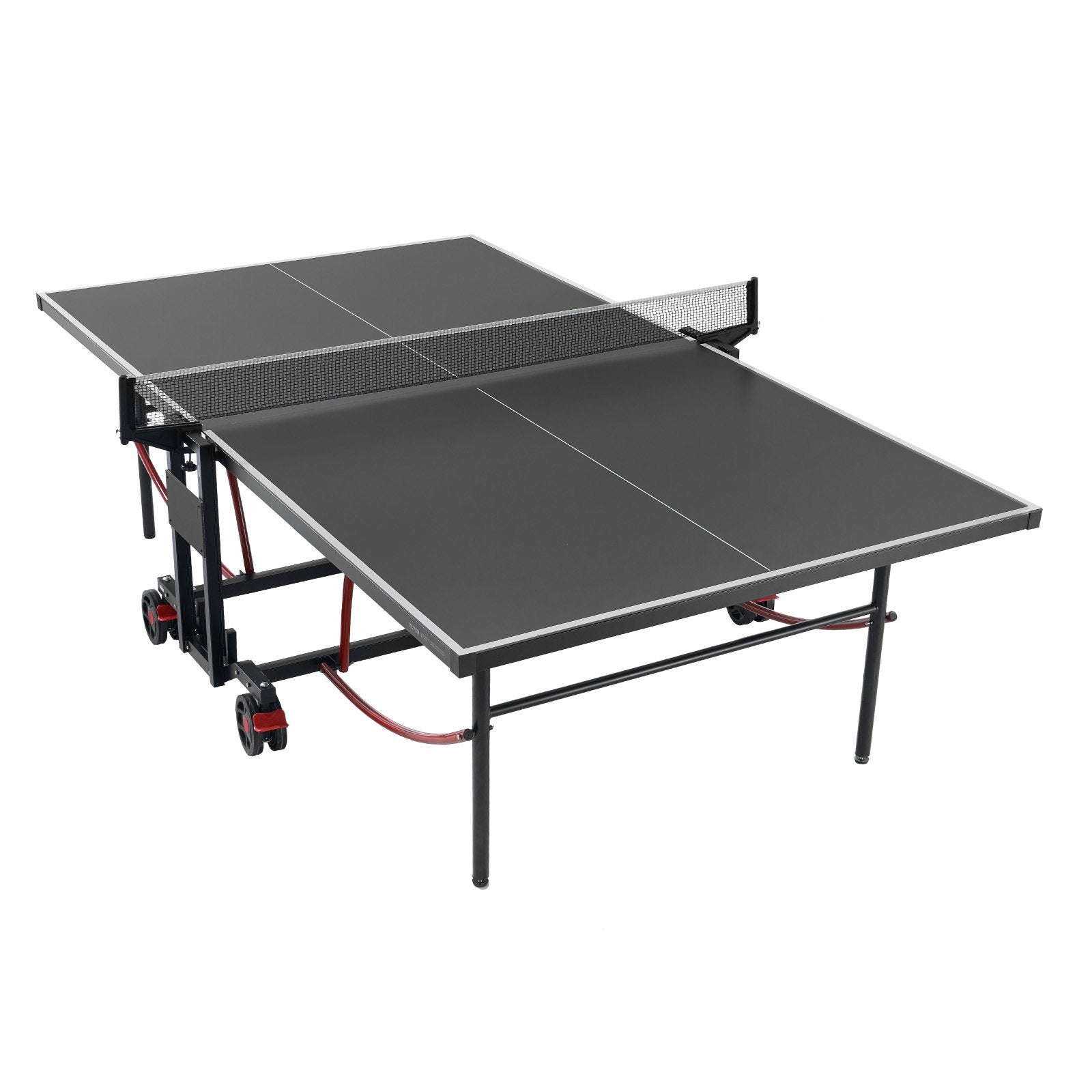 VEVOR Ping Pong Table Foldable Table Tennis Game Table Indoor Outdoor with Net