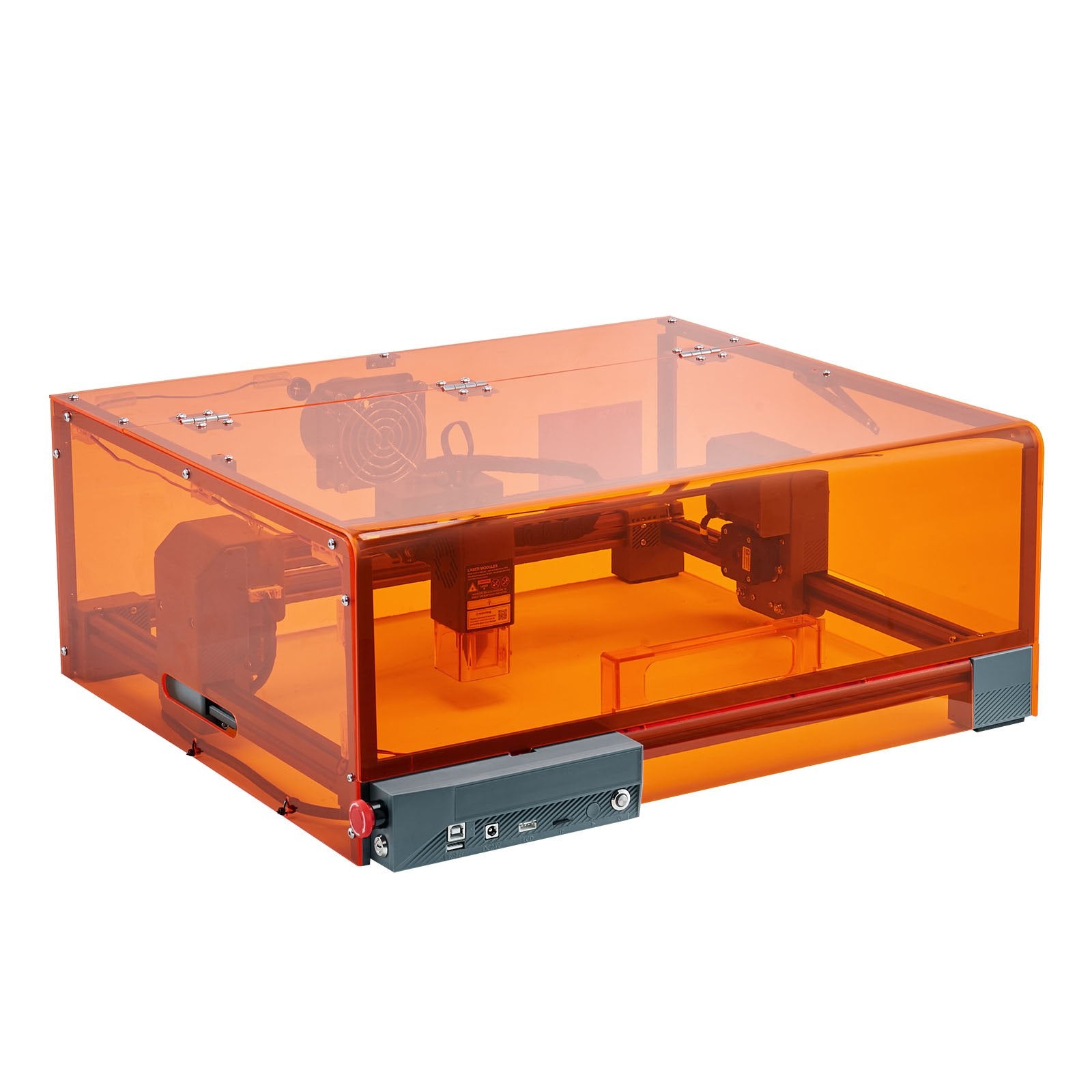 VEVOR Laser Engraver, 10W, Laser Engraving and Cutting Machine with Enclosure, Laser Cutter Engraver Machine, 300 x 300 mm Working Area, 7000 mm/min, for Wood, Leather, Glass, Certain Metal, Class 1