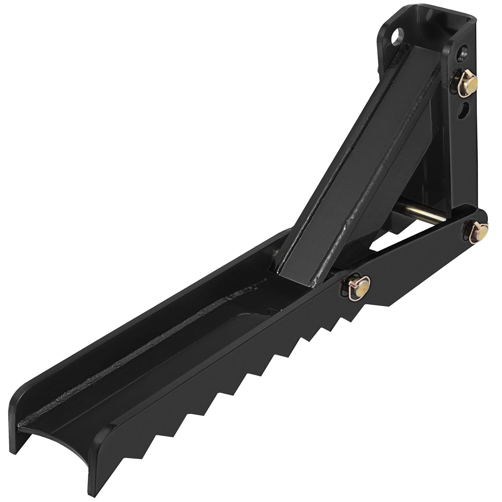 VEVOR Backhoe Excavator Thumb Attachments, 91.44 cm Adjustable Extreme Weld On Backhoe Thumb Hoe Clamp 1.27 cm Inch Teeth Thick Steel Plate 16MM Assembly Bolt-On Design