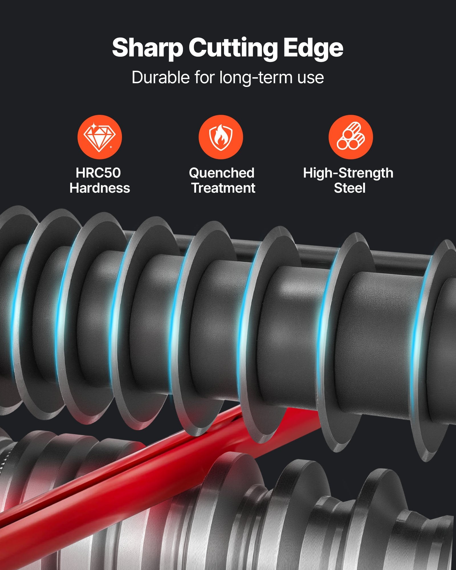 VEVOR Electric Wire Stripper Machine, 1.5-40 mm, 11 Channel Automatic Copper Cable Stripper, 370W Wire Stripper Tool with Manual Hand Crank Mode, Emergency Stop Button, for Scrap Copper Recycling