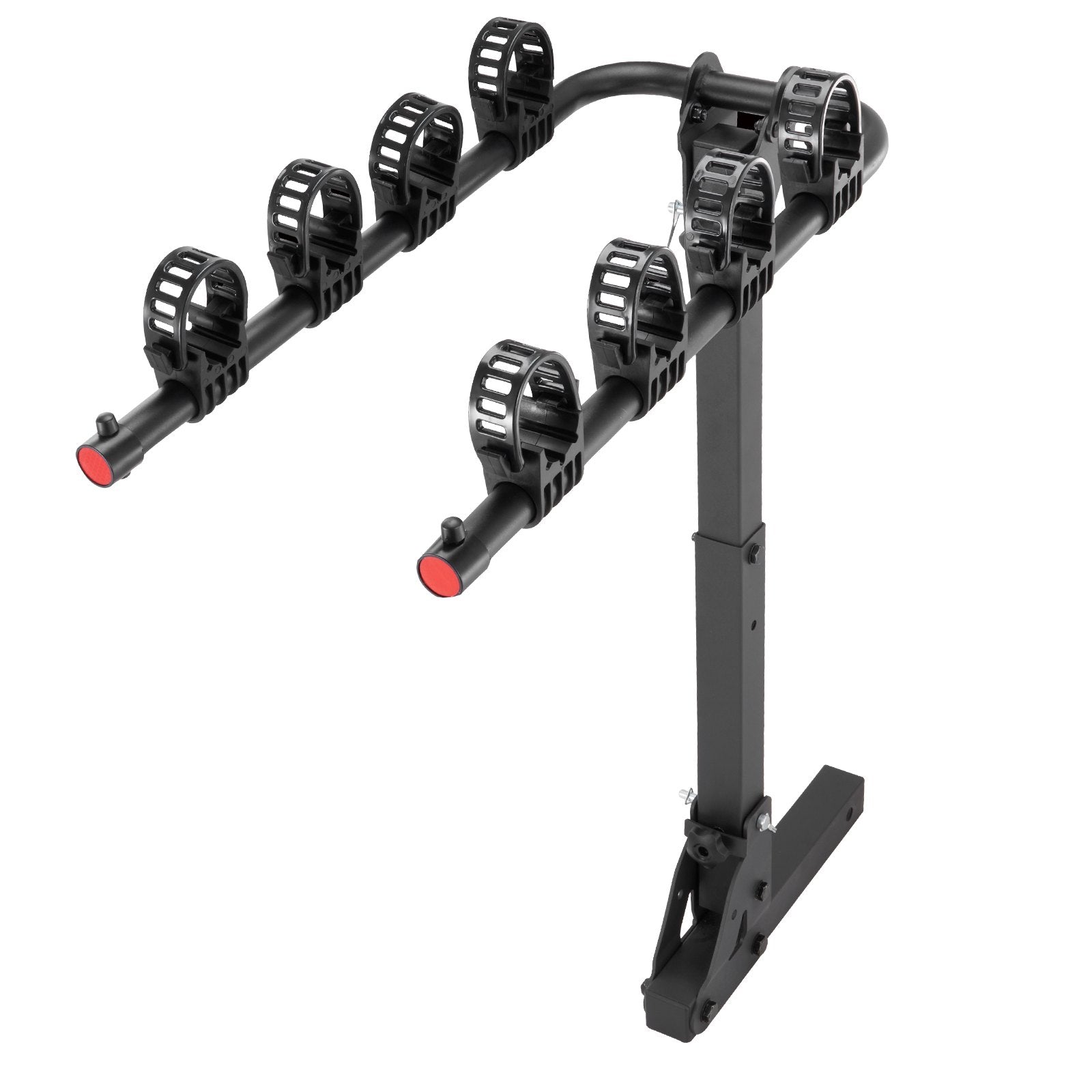 VEVOR 4 Bike Rack Hitch Mount Folding Swing Down Bicycle Carrier Car Truck SUV 150 lbs
