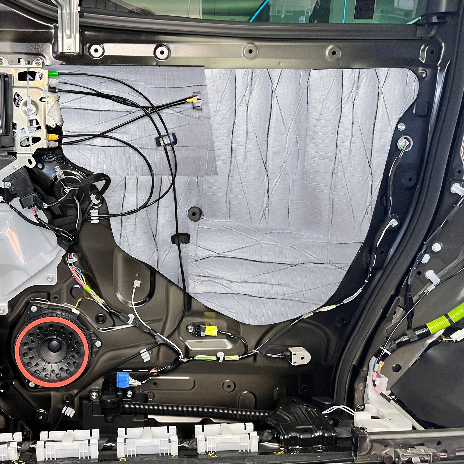 VEVOR Car Sound Deadening Mat, 400 mil 1.5sq.m Automotive Sound Deadener, High Density Foam Sound Deadener Material & Heat Barrier, Double Layer Waterproof Structure Acoustic Insulation Mat