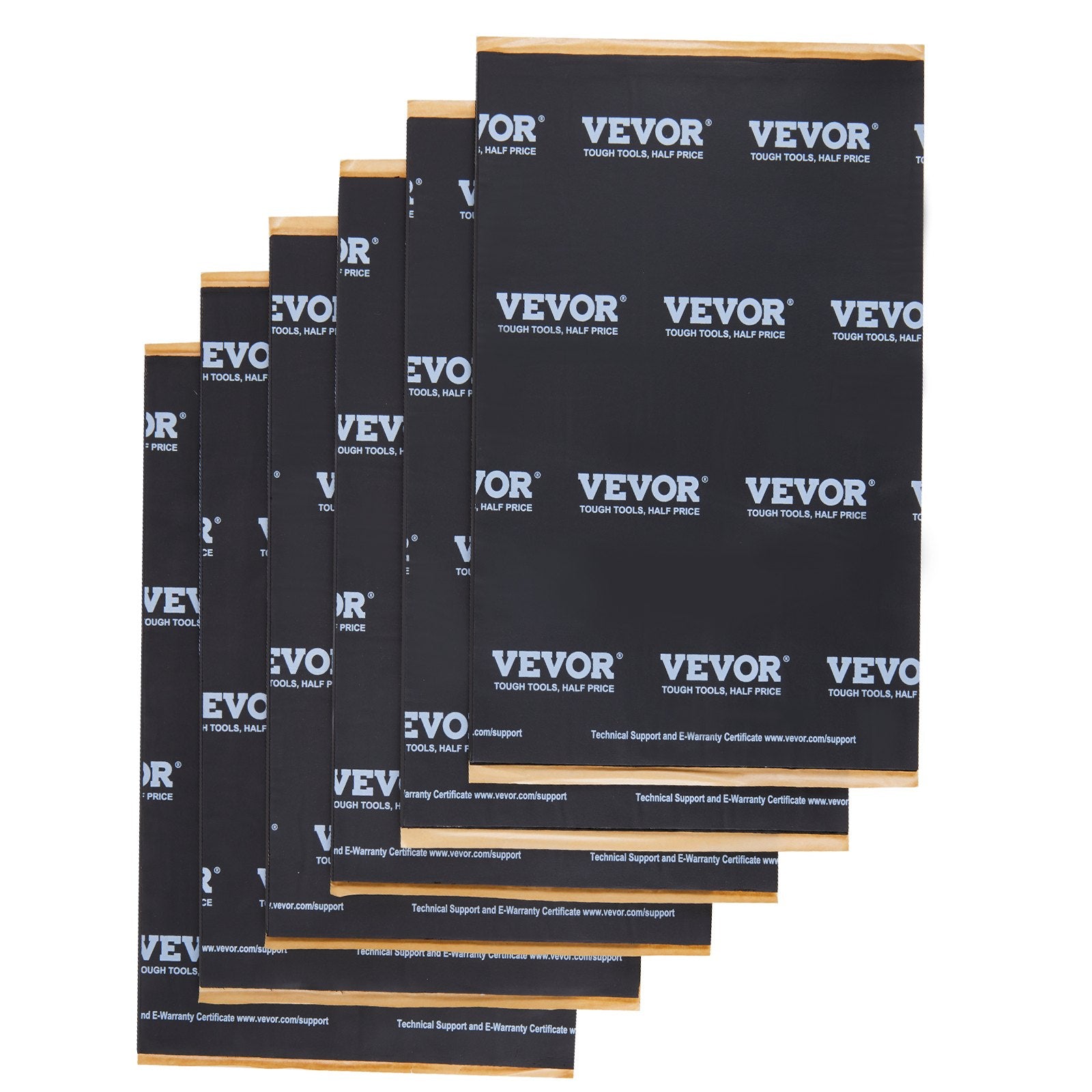 VEVOR Car Sound Deadening Mat, 200 mil 2.3sq.m Car Sound Dampening Material, Butyl Automotive Sound Deadener, Noise Insulation and Vibration Dampening Material for Car