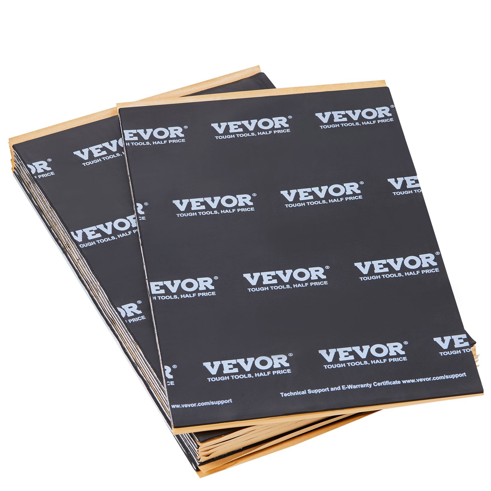VEVOR Car Sound Deadening Mat, 200 mil 2.3sq.m Car Sound Dampening Material, Butyl Automotive Sound Deadener, Noise Insulation and Vibration Dampening Material for Car
