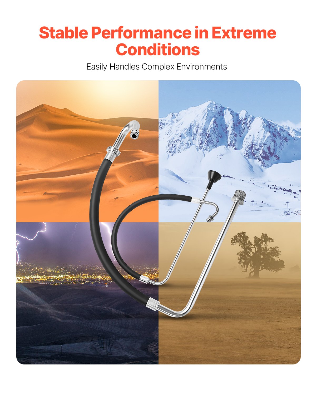 VEVOR Suction Hose Tube and Reflux Line Sets Airless Paint Sprayers Tool Part